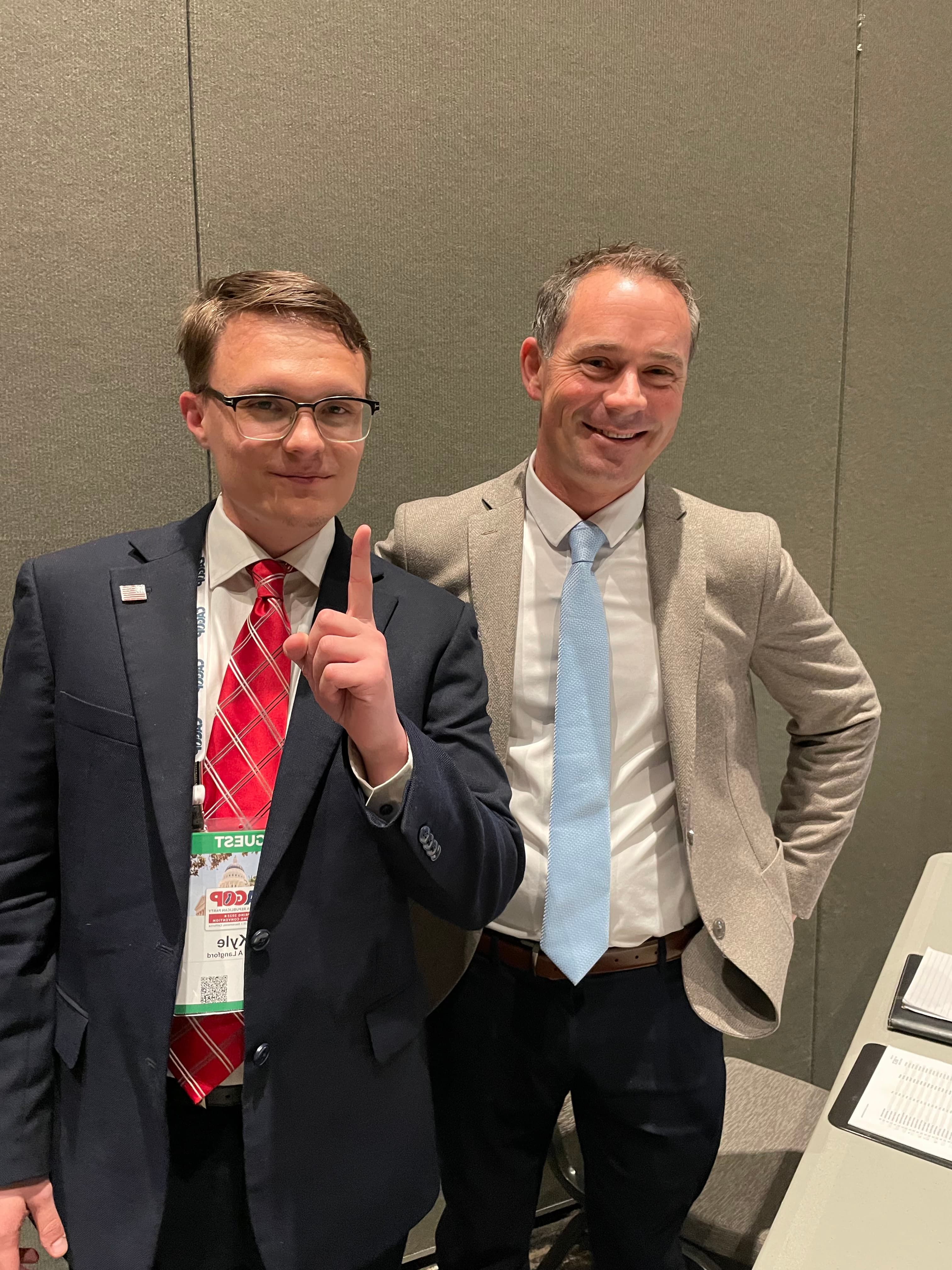 Kyle Langford and Tina - Fighting for CA-26